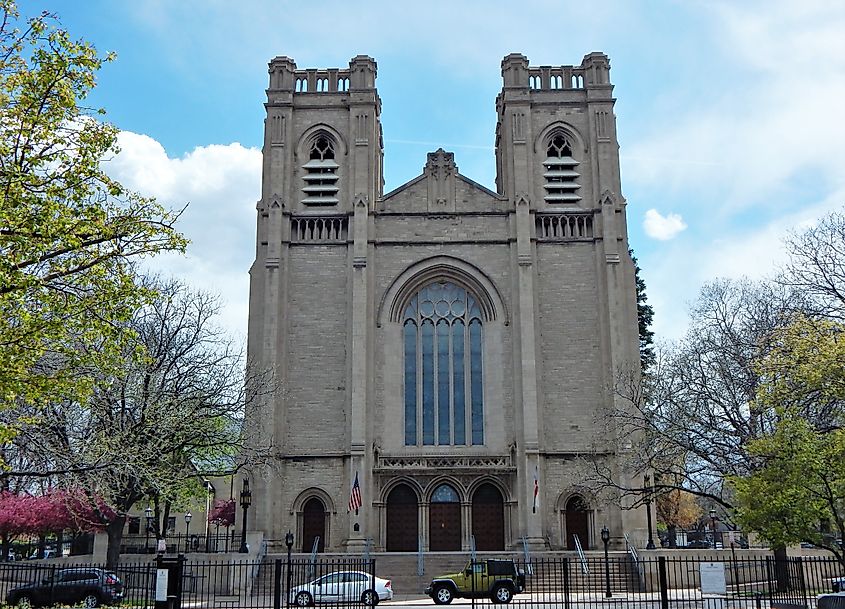 Saint John's Cathedral in Denver, Colorado.