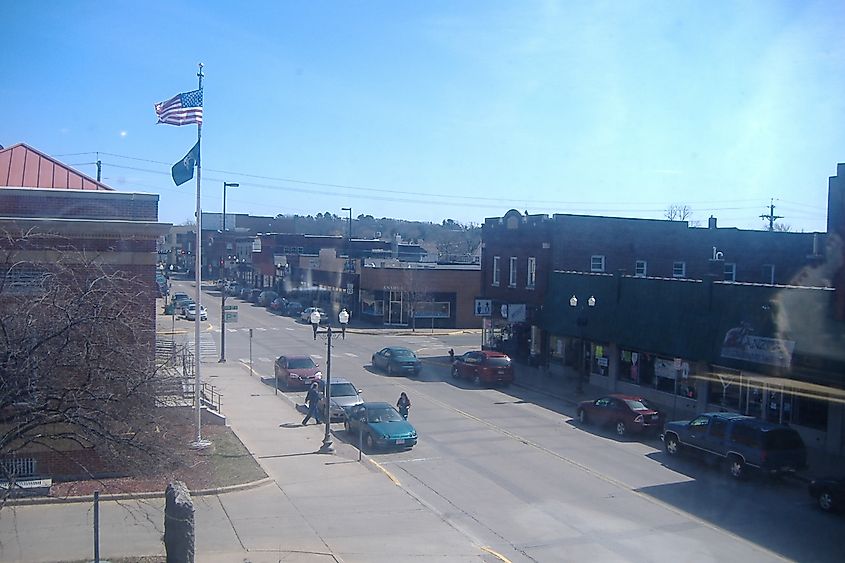 Menomonie from Tainter Theatre