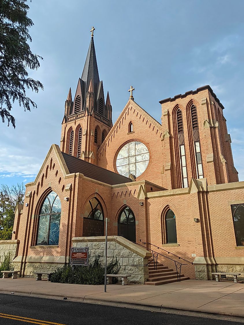 St. Patrick's Co-Cathedral in downtown Billings, Montana.