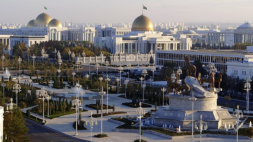 Ашхабад, столица Туркменистана