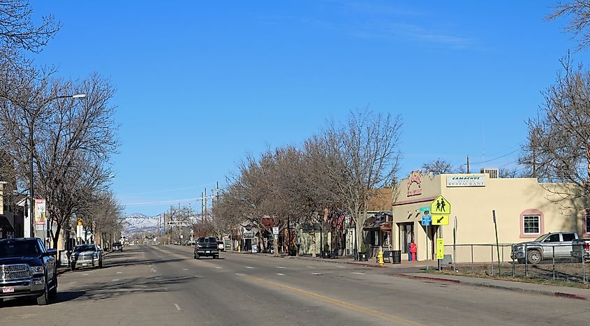 Cleveland Avenue in Wellington, Colorado.
