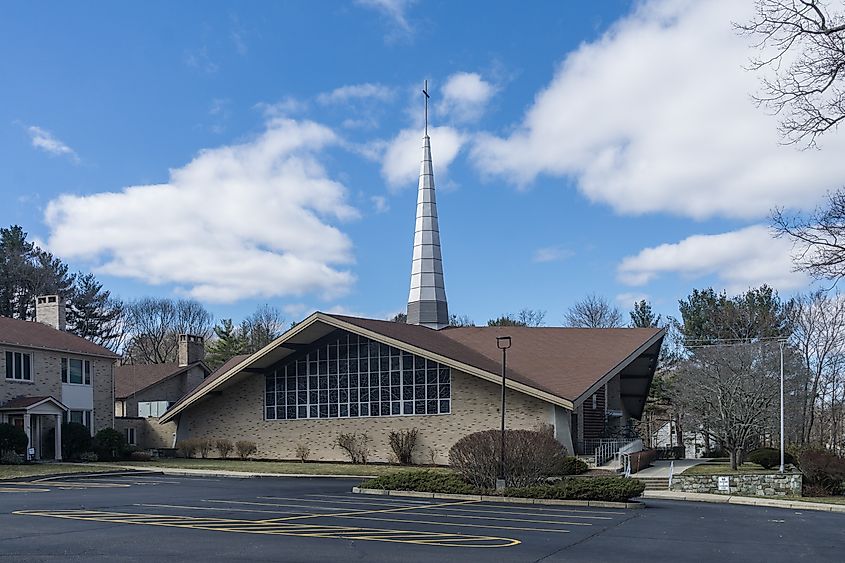St Michael's Roman Catholic Church in Smithfield, Rhode Island.