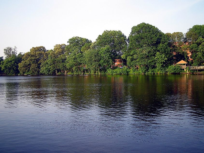 Silver Lake in Dover, Delaware.