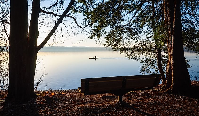 Long Point State Park in Jamestown, NY