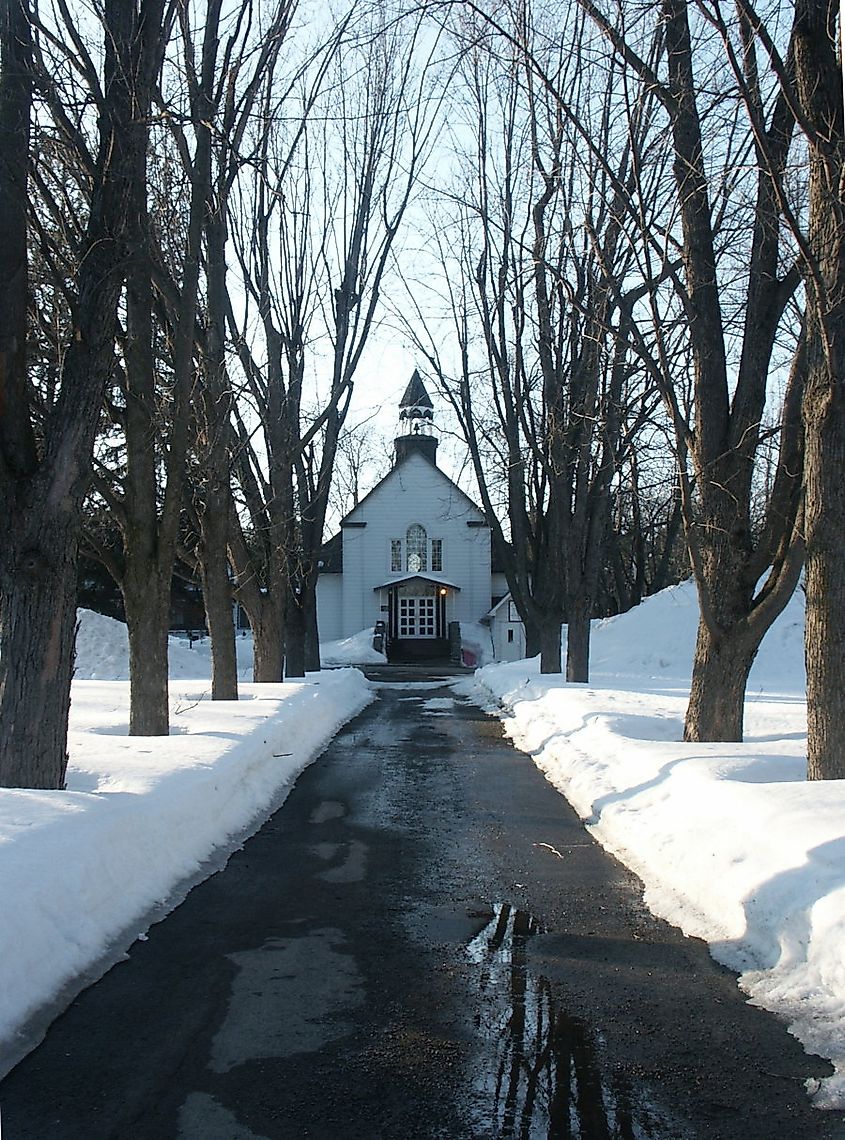 Church in Rosemere, Canada.