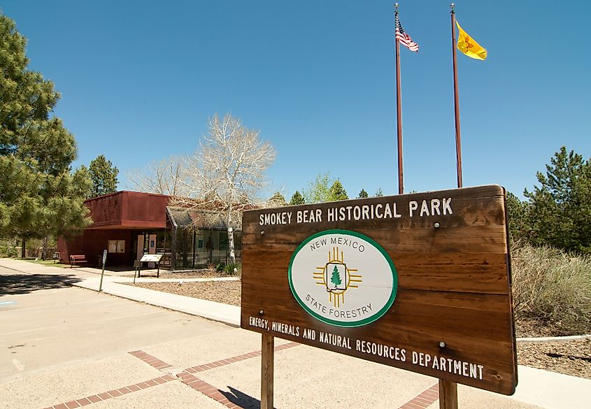 Smokey Bear Historical Park in Capitan, New Mexico.