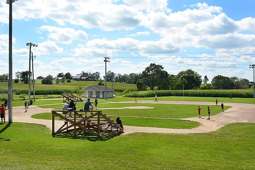 Field of Dreams movie set in Dyersville, Iowa.