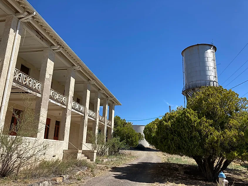 Historic buildings at Fort Bayard, New Mexico