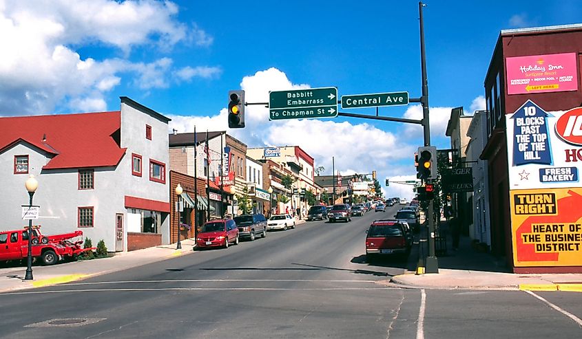 Main Street, Ely, Minnesota