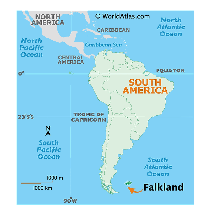 Stanley Falkland Islands Map Falkland Islands Maps & Facts - World Atlas