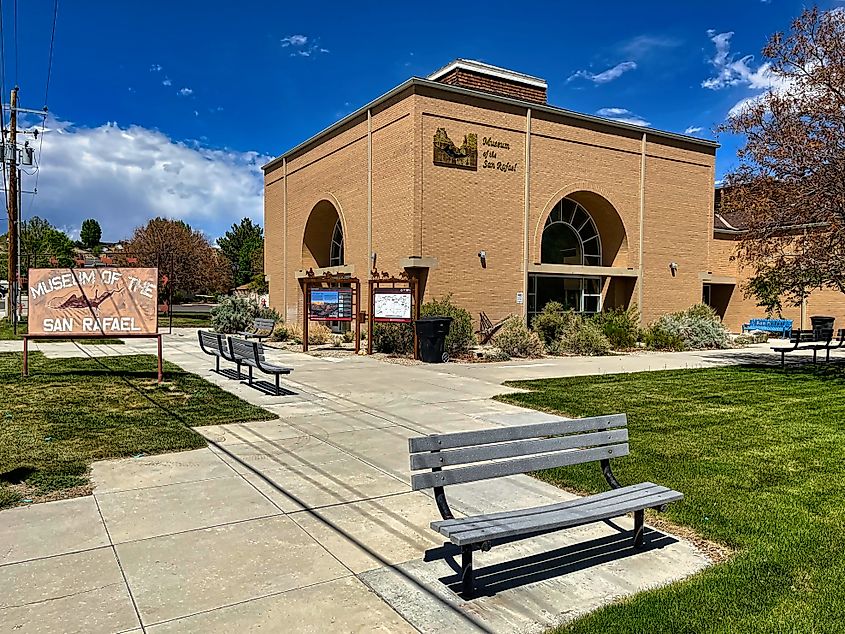 Museum of the San Rafael in Castle Dale Utah.