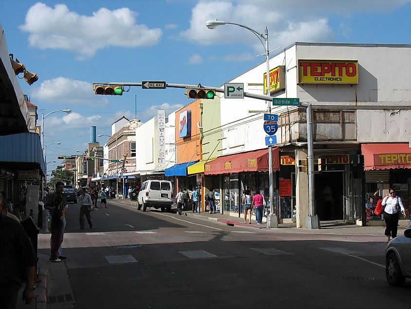 Downtown Laredo, Texas