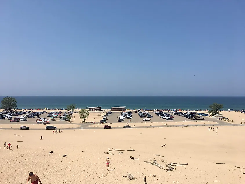 Warren Dunes State Park in Michigan.