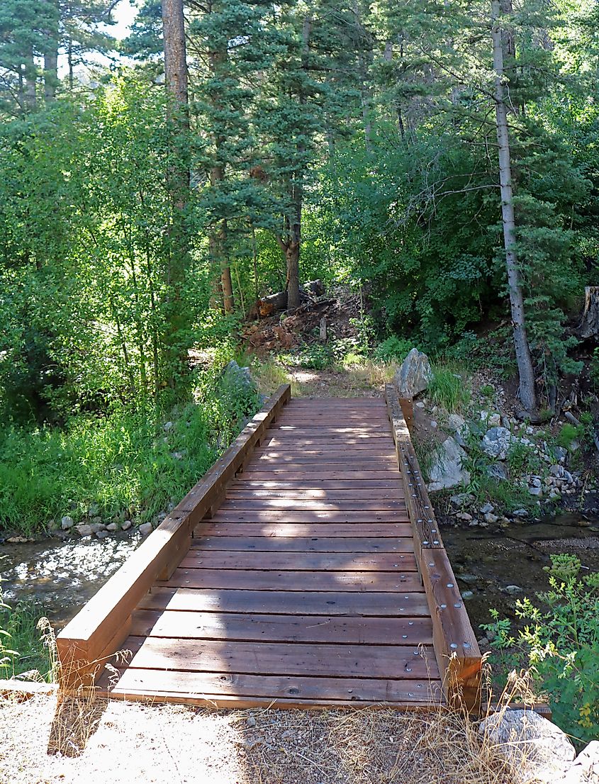 View of Rito Seco Park in Colorado.