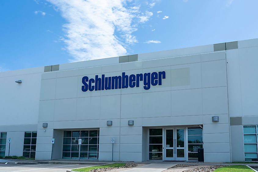 Schlumberger’s facility in Houston, Texas. Editorial credit: JHVEPhoto / Shutterstock.com