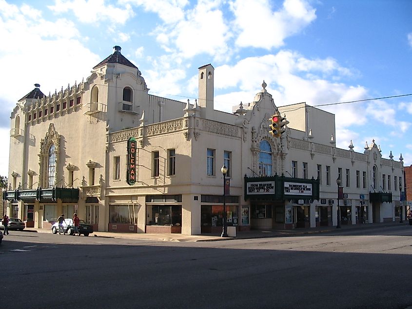 Coleman Theater in Downtown, Miami OK