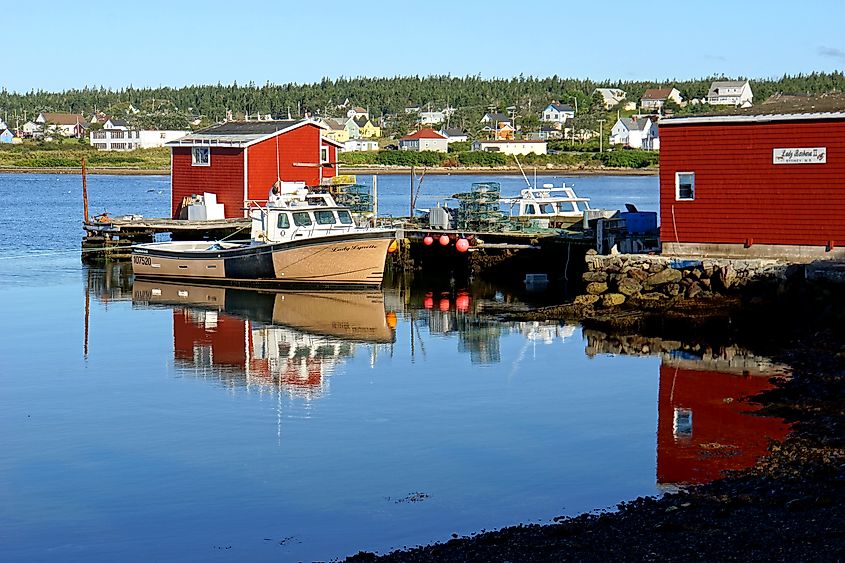 Louisbourg Harbour.
