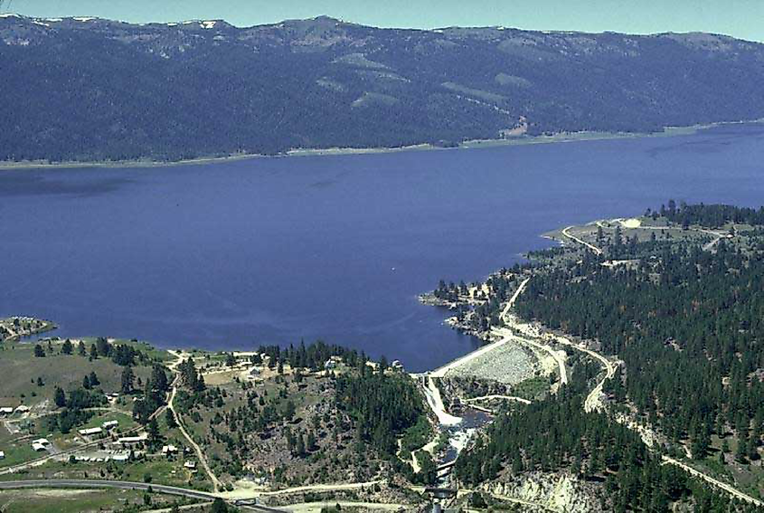 Cascade Dam on the Payette River in Valley County, Idaho