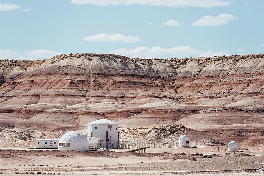 Mars Desert Research Station in Hanksville, Utah
