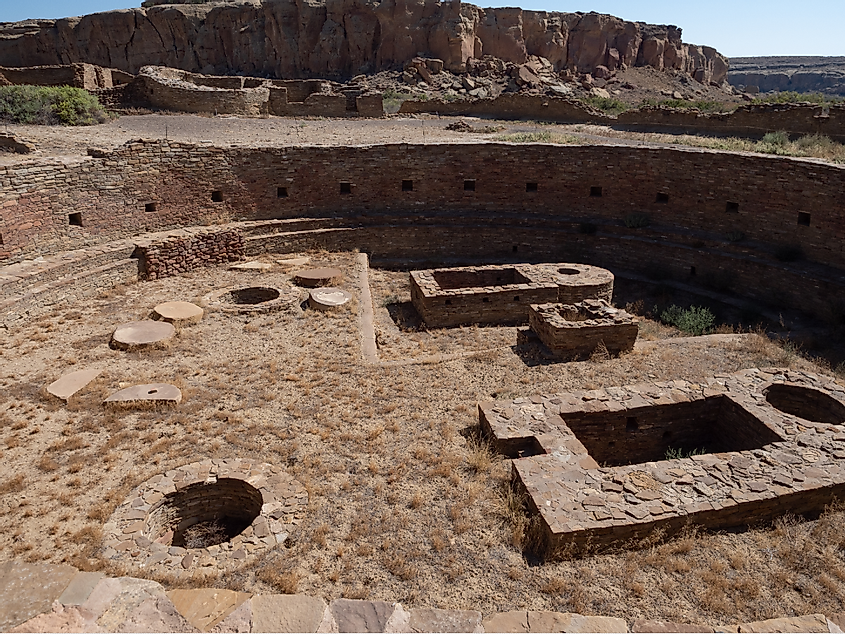 Chetro Ketl Great House in Chaco Culture National Historic Park