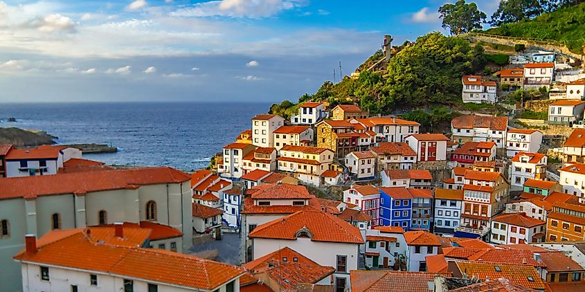 Cudillero, Fishing Village, Cantabrian Sea, Principado de Asturias, Spain.