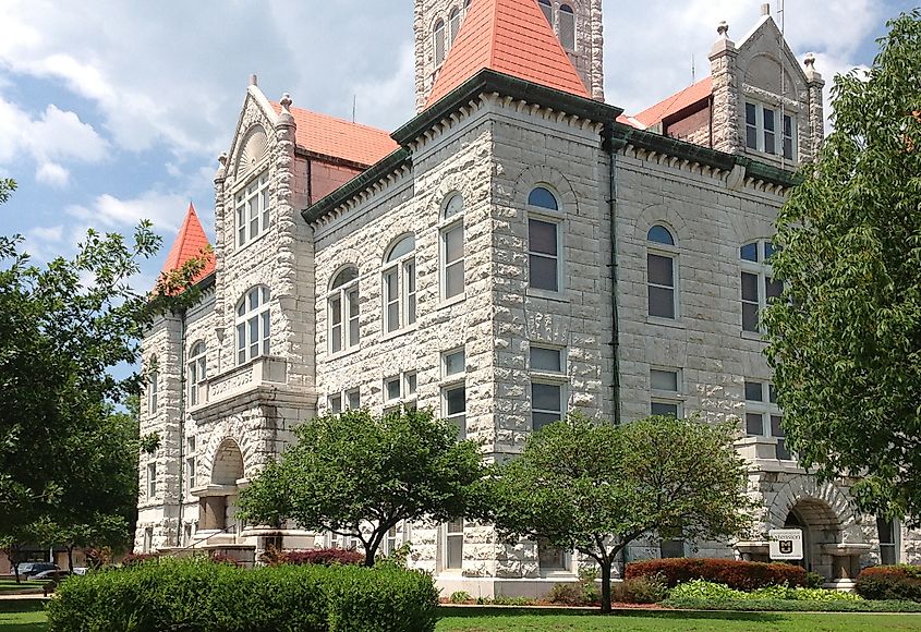 Vernon County Courthouse, Nevada, Missouri.