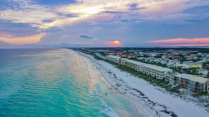 Destin and Miramar Beaches Florida