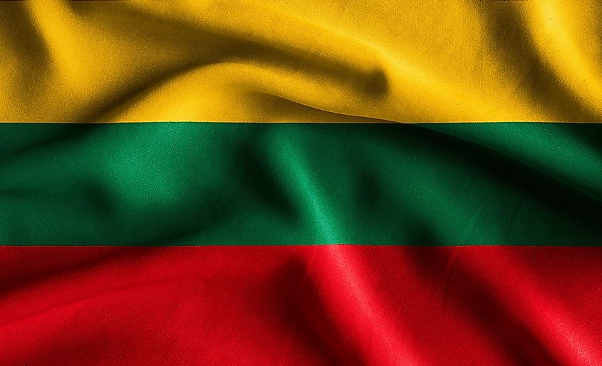 National flag of Lithuania