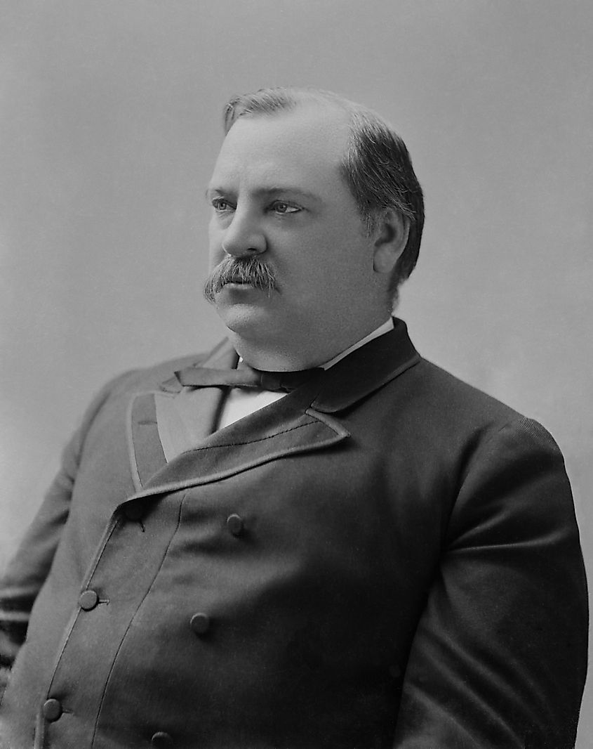 Portrait of President Grover Cleveland