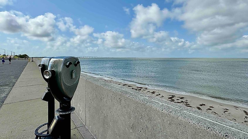 Chesapeake Bay Bridge viewed from Overlook photo by Bryan Dearsley
