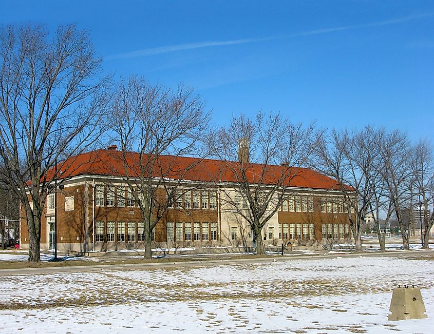 Monroe Elementary School in Topeka, Kansas