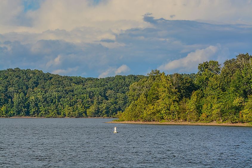A beautiful view of the Kentucky Lake
