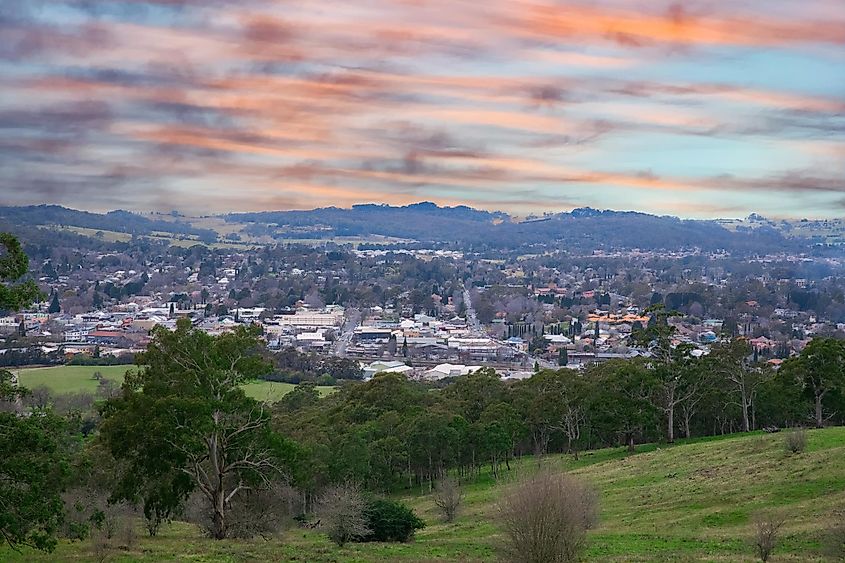  Panoramic views of Bowral, New South Wales, Southern Highlands