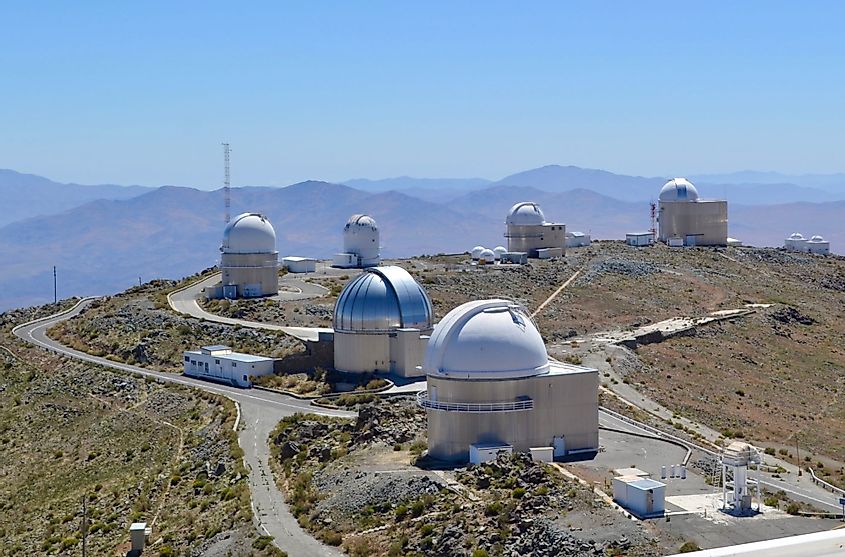 La Silla Astronomical Observatory in Atacama Desert, Chile