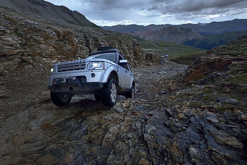 Lard Rover expedition along the Trans-America Trail.