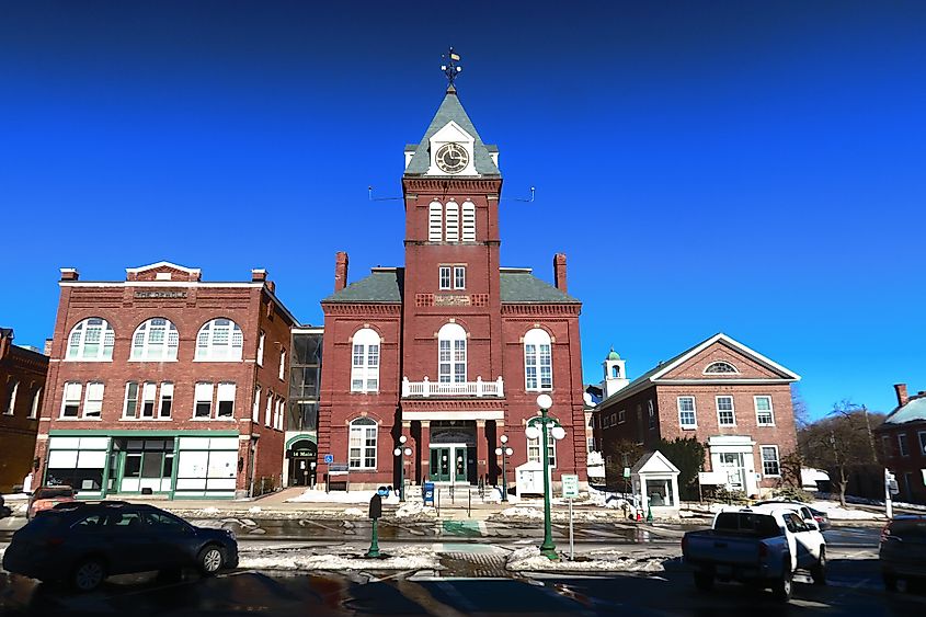Newport Opera House, Newport, New Hampshire.