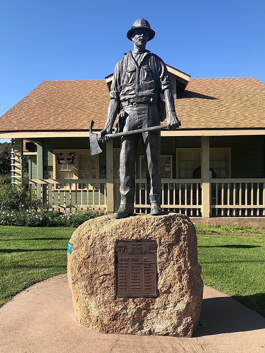 Mogollon Rim Country Firefighter Memorial - Rim Country Museum.
