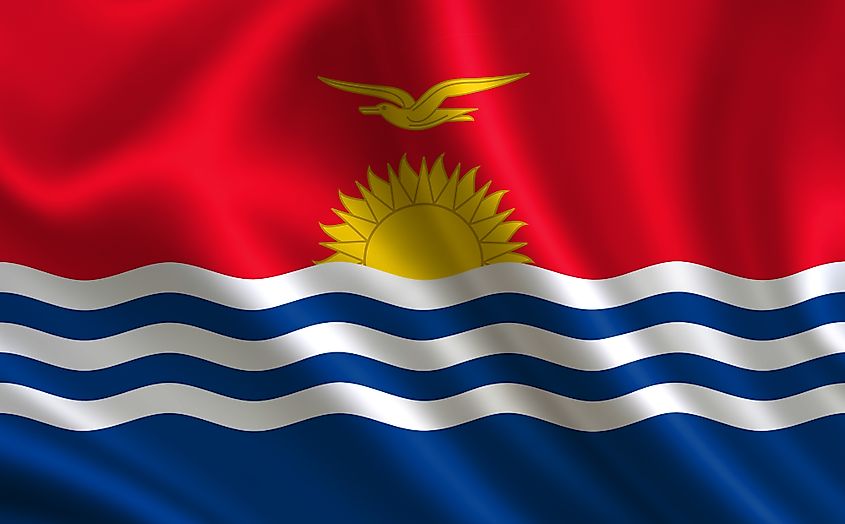 National flag of Kiribati