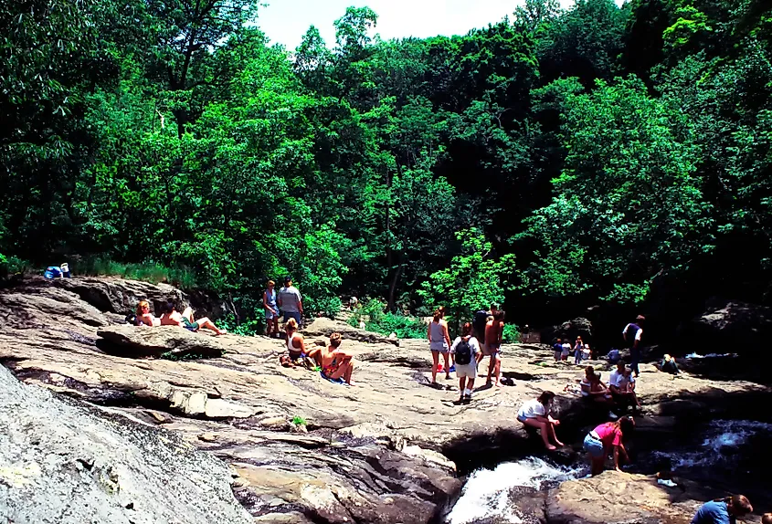 Cunningham Falls in Cunningham Falls State Park, Maryland.