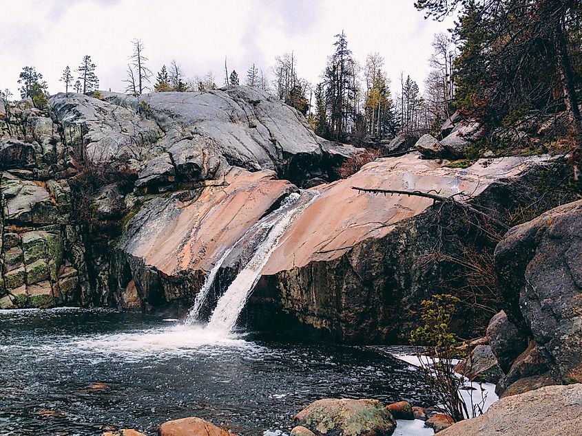 Sinks Canyon in Lander, Wyoming.