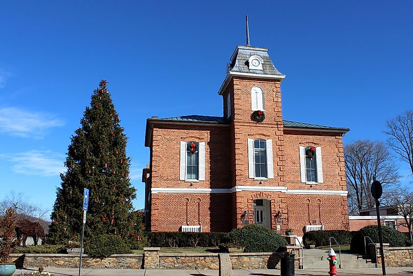 Courthouse in Brevard, North Carolina