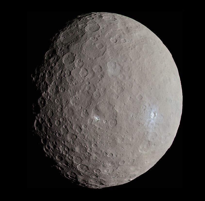 Ceres as imaged by Dawn