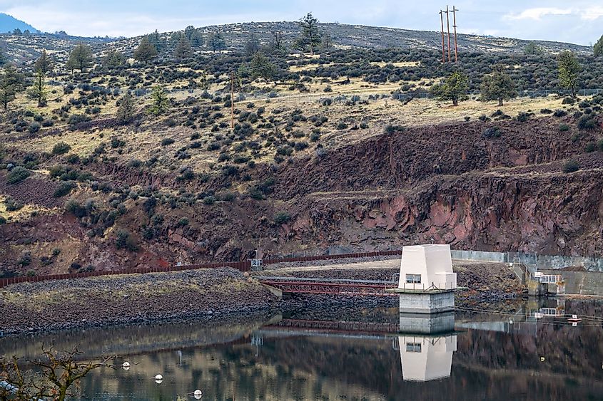 Iron Gate Dam on the Klamath River