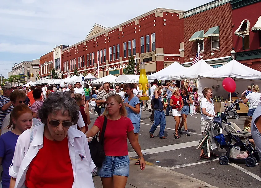 Valparaiso, Indiana Popcorn Festival.