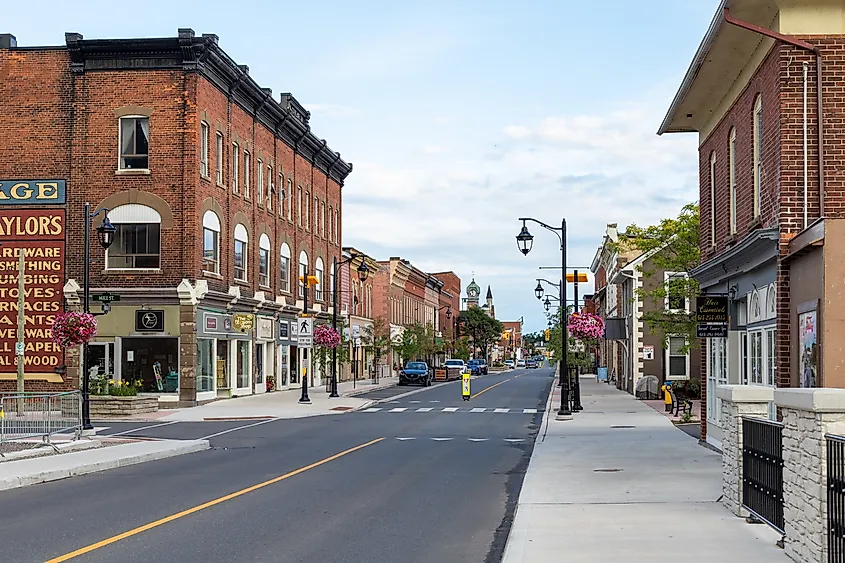 Downtown Carleton Place, Ontario. 