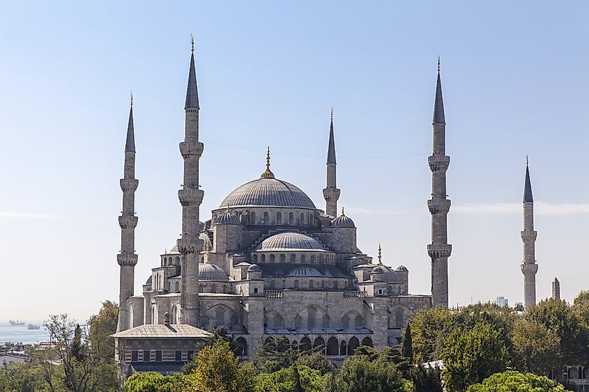 Sultan Ahmed Mosque.