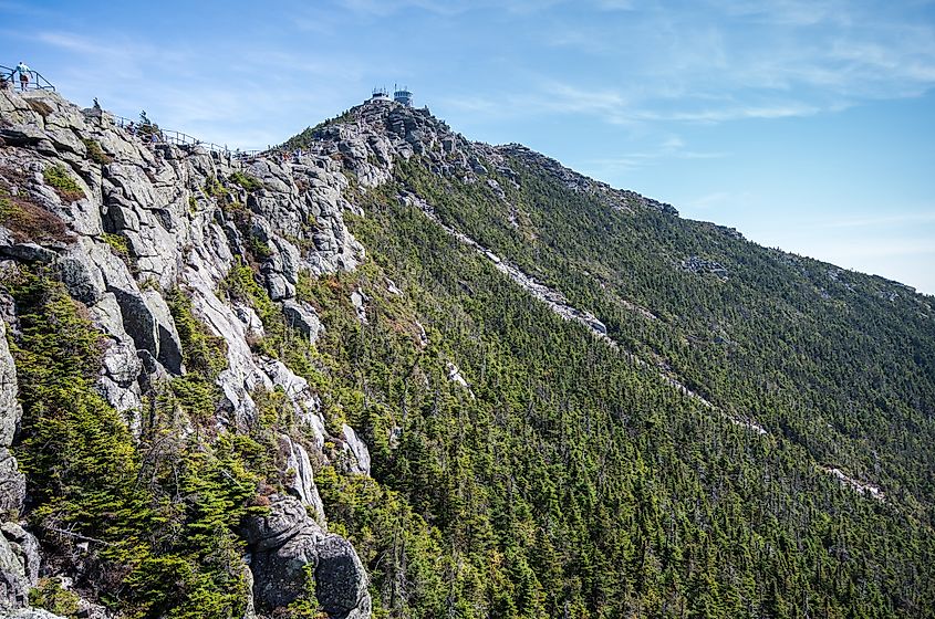 Views from the trail at Whiteface mountain. 