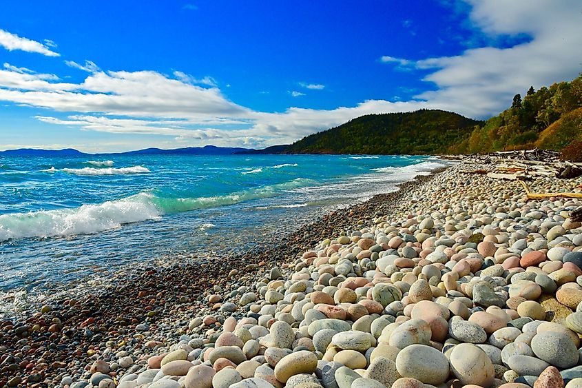 Pebble Beach, Lake Superior, Marathon, Ontario