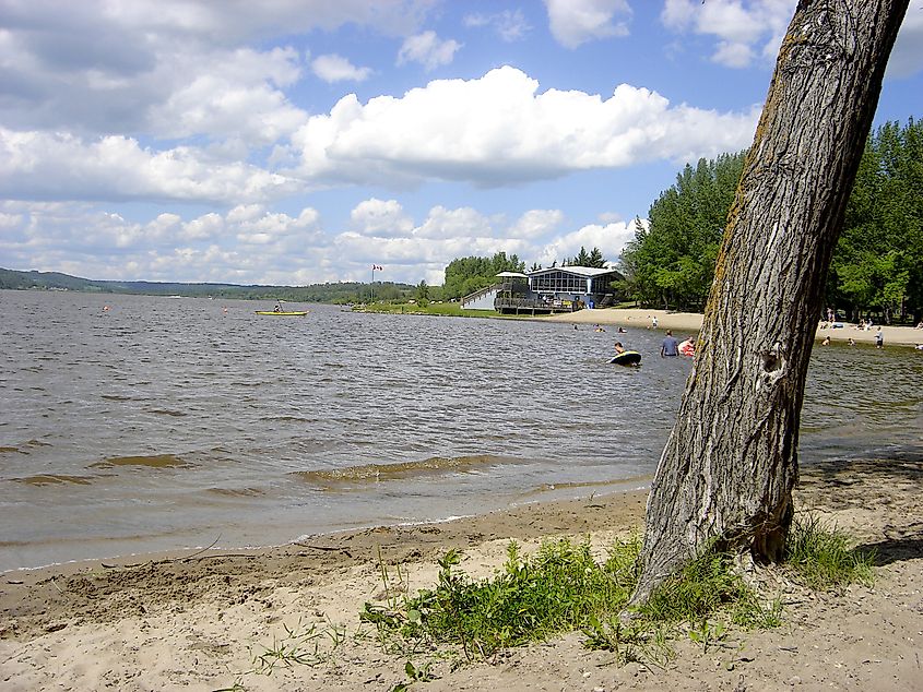 Minnedosa Beach on Lake Minnedosa in Minnedosa, Manitoba