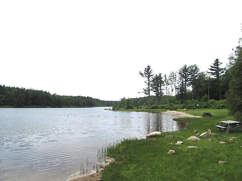 York Lake, Sandisfield State Forest, New Marlborough Massachusetts